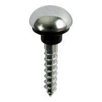 Timco Chrome Dome Mirror Screws Zinc