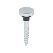 Timco Chrome Flat Mirror Screws Zinc