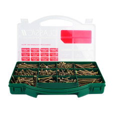 Timco Classic Screws Mixed Tray 895pcs