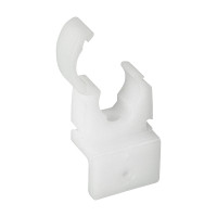 Timco EZ Joist Clips Single Pipe White