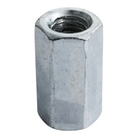 Timco Hex Connector Nuts DIN 6334 Zinc