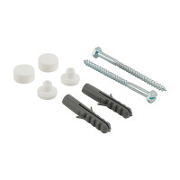 Timco Pan & Bidet Fixing Kit White