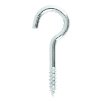 Timco Round Screw Hooks Zinc