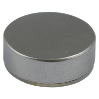 Timco Threaded Screw Caps Satin Chrome