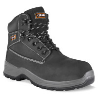 Titan Mens Safety Boots Holton Black TS04