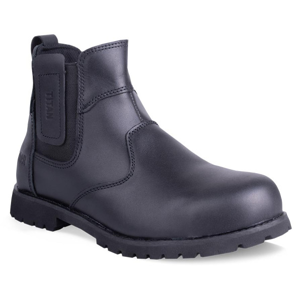 Titan Mens Safety Boots Legacy Black TC13 Titan Mens Safety Boots Legacy Black TC13