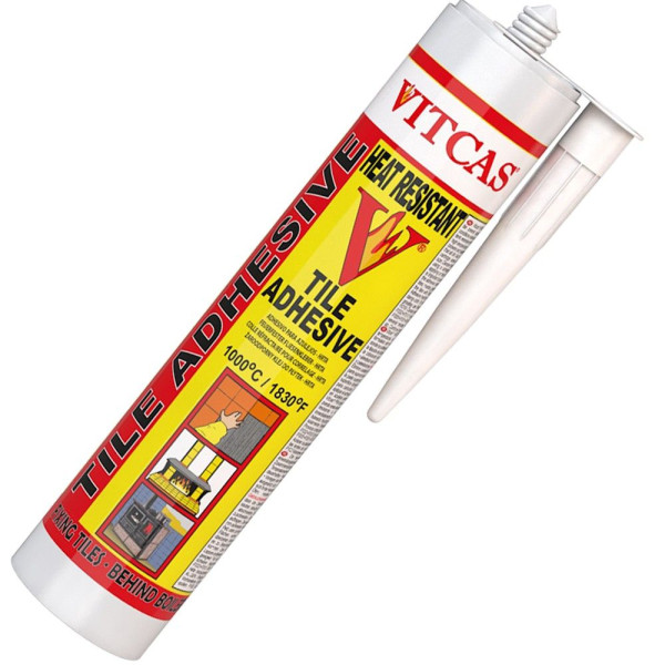 Vitcas HRTA - Heat Resistant Tile Adhesive 1000°C Vitcas HRTA - Heat Resistant Tile Adhesive 1000°C