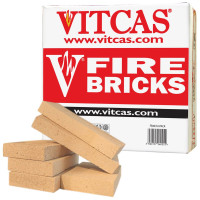 Vitcas Fire Brick Buff up to 1300°C 230x114x32mm 6pcs