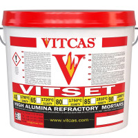 Vitcas Vitset 45-Refractory Ready Mixed Mortar 1700°C